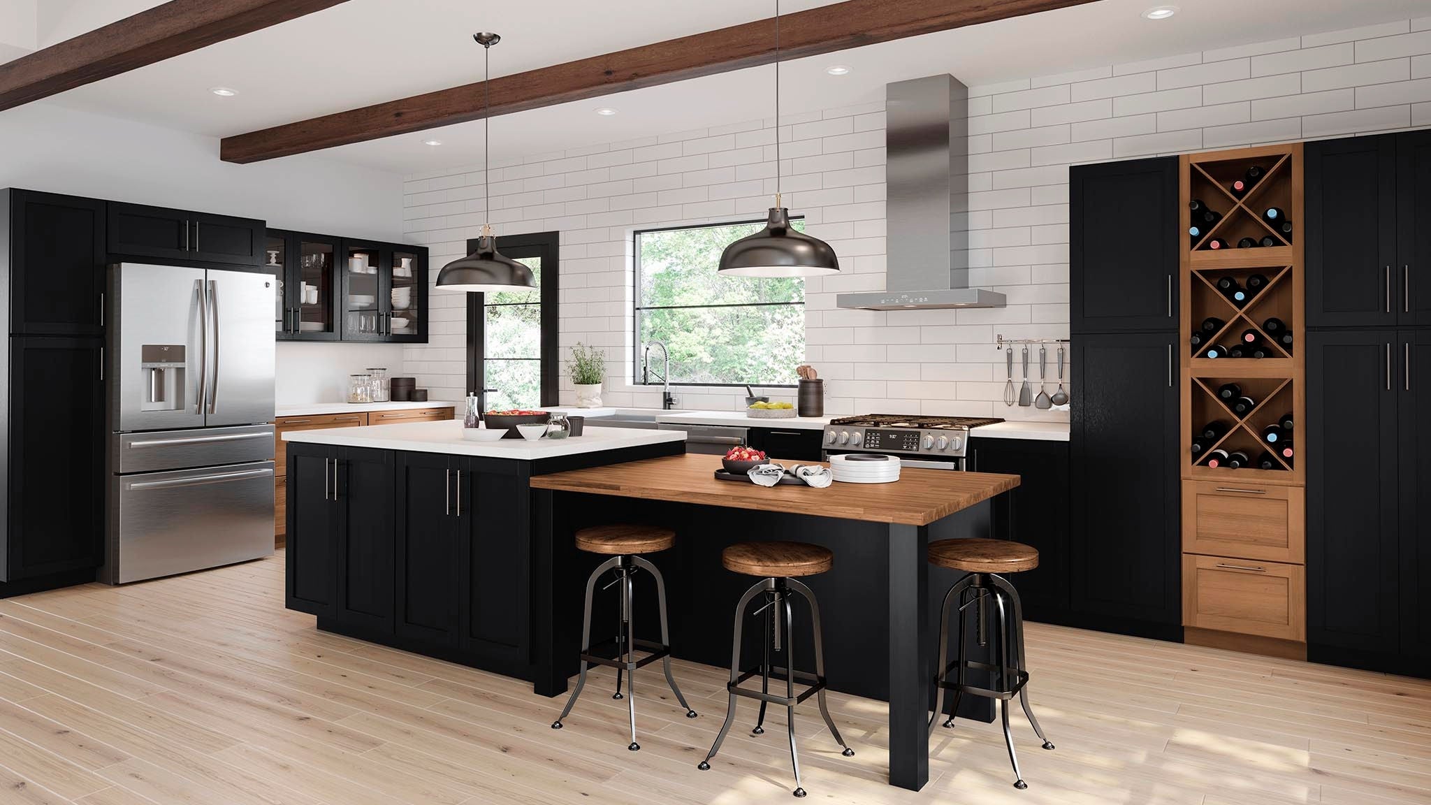 Dark Cabinets