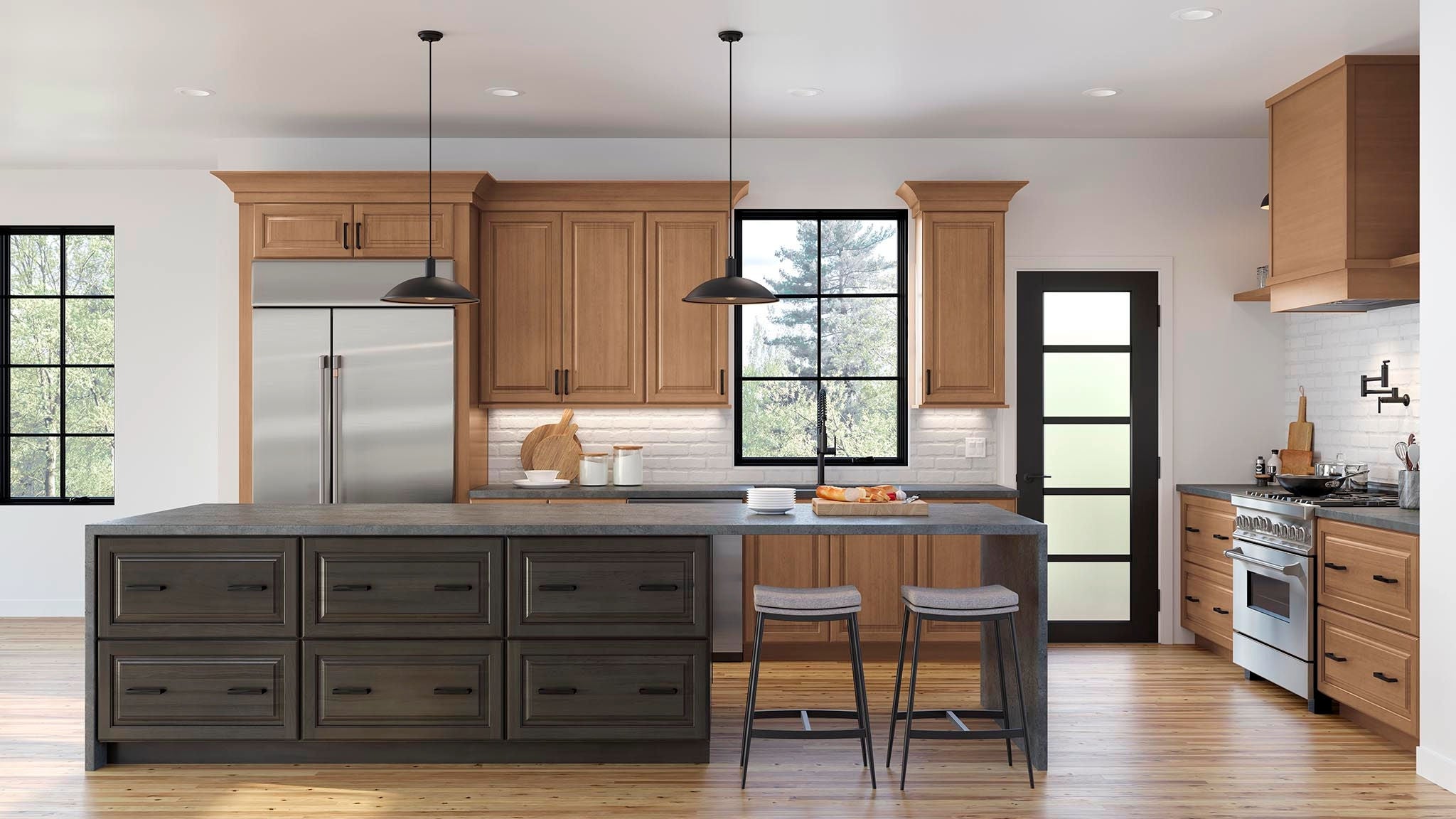 Warm Wood Tones