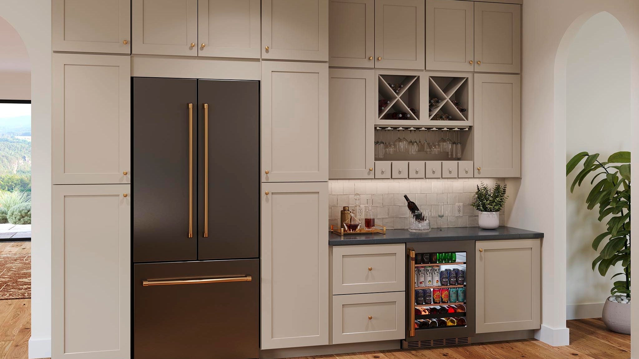 Reading Painted Oat and Maple Cider wetbar