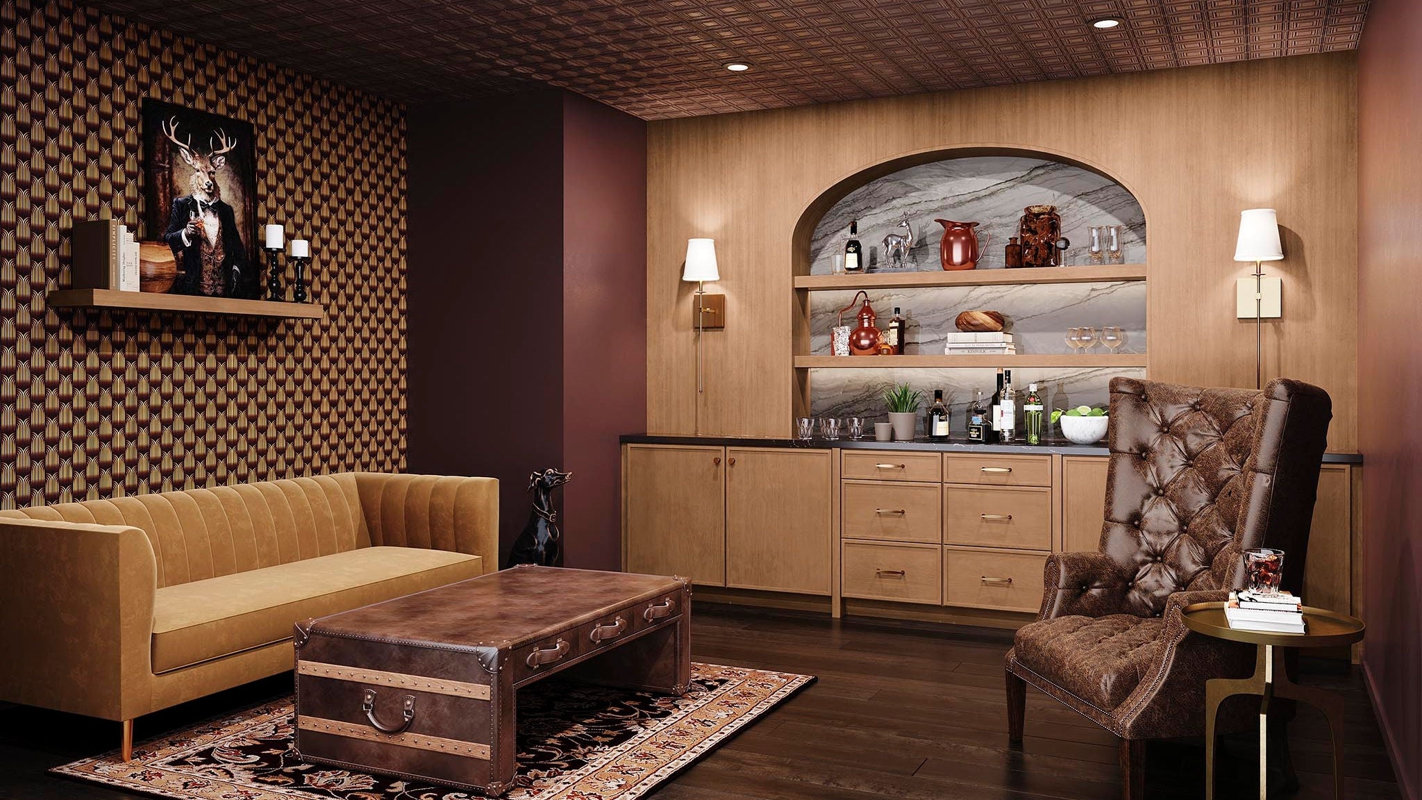 Warm Wood Tones