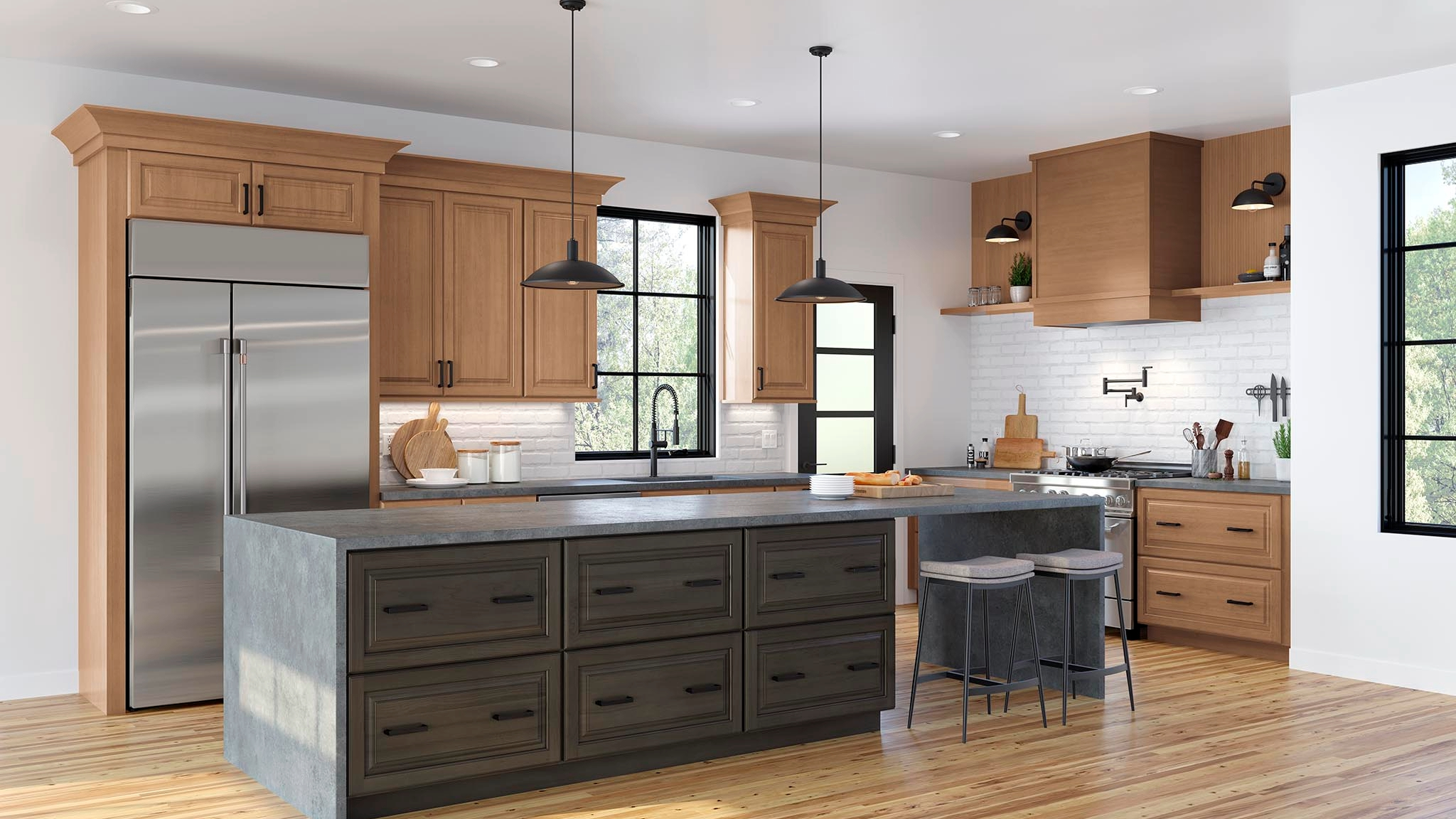 Style Trends: Dark Cabinets